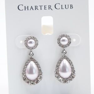 Women's Charter Club Earrings New With Tags